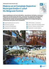 Mejoras en Complejo Deportivo Municipal Emilio A. Lotuf - Distrito Centro