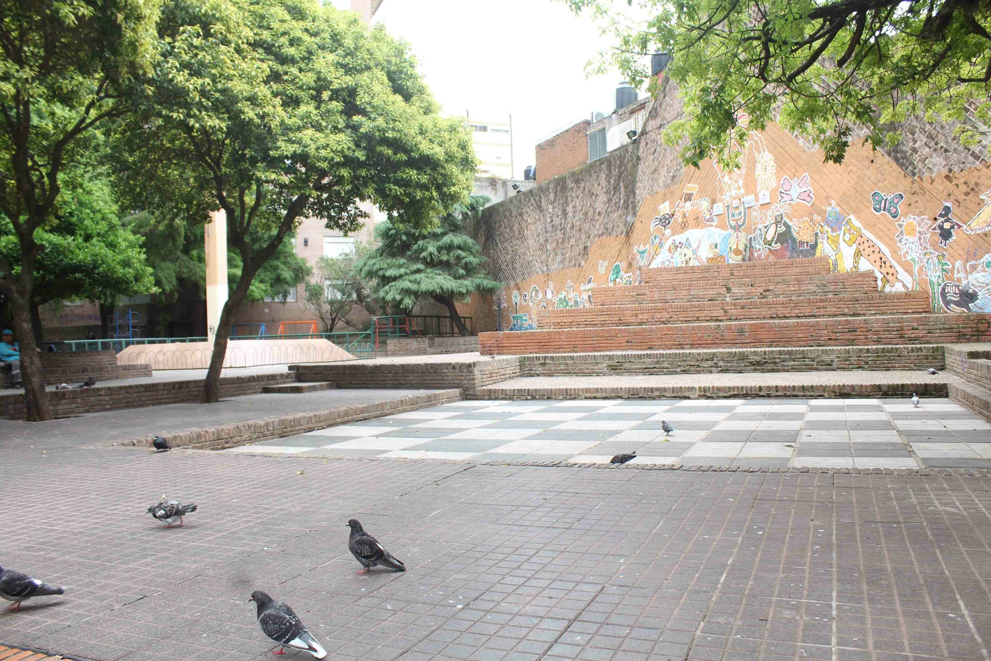 Intervención Plaza Florencio Sánchez