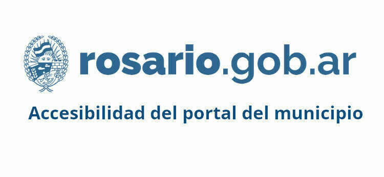 Accesibilidad y usabilidad para personas con discapacidad del portal rosario.gob.ar
